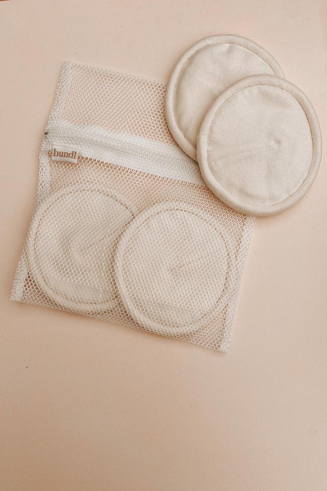 Wool Nursing Pads in Natural