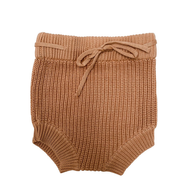 Knitted Shorties - Brass