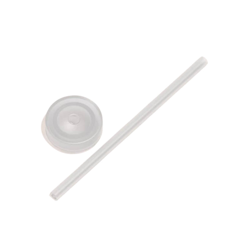 LOUNGE STRAW + CAP | CLEAR