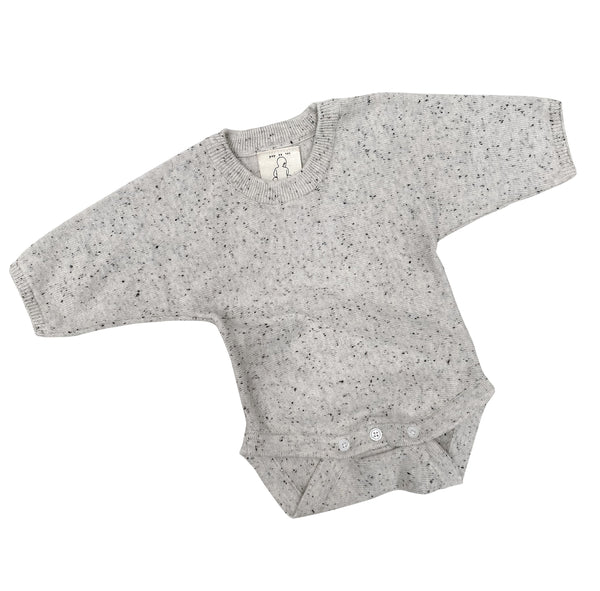 Knitted Bodysuit - Fleck