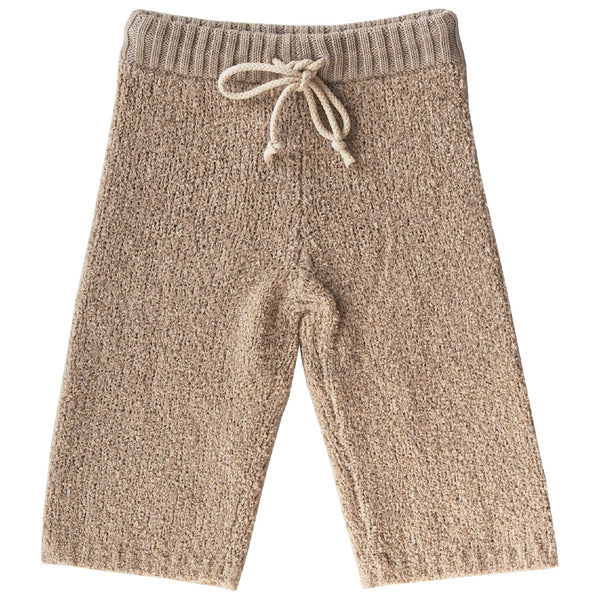 Teddy Boucle Pants | Stone