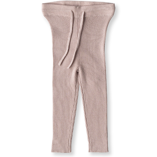 Ribbed Essential Leggings - Rose