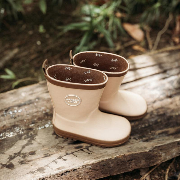 Wildflower Natural Rubber Gumboots